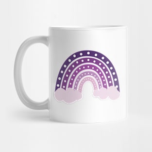 Purple Hues Rainbow Boho Style Mug